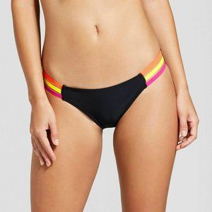 XHILARATION Strappy Elastic Hipster Bikini Bottom